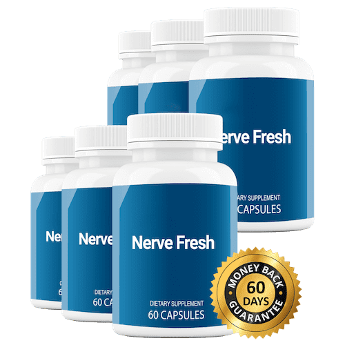 Nerve Fresh 6 Bottles with banner