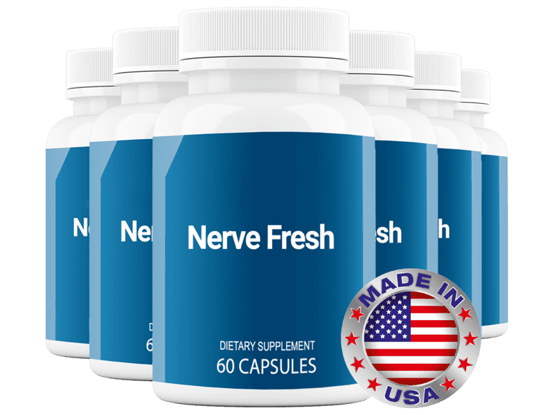 Nerve Fresh 6 Bottle with banner